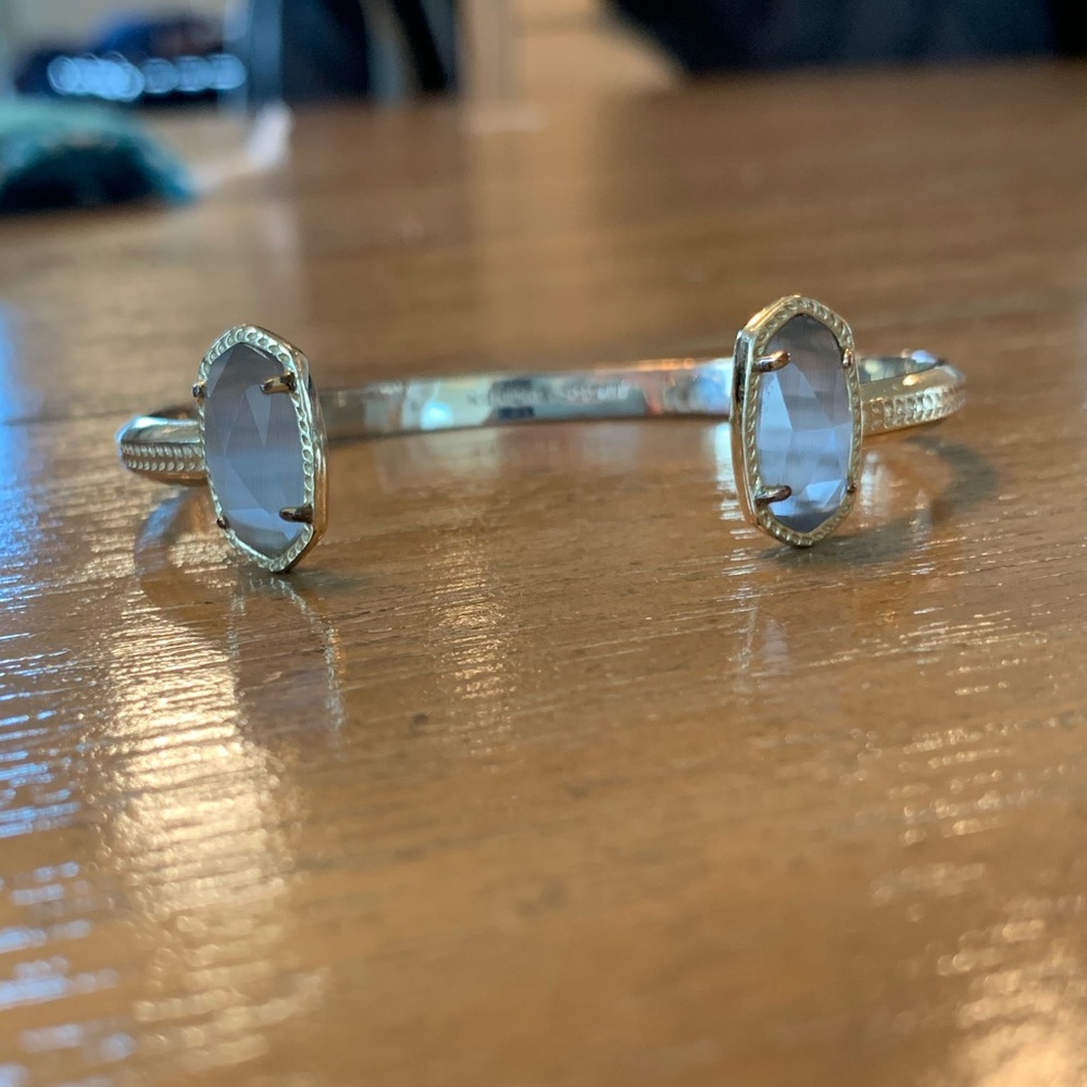 Kendra Scott Gold Slate Cats Eye Elton Bracelet